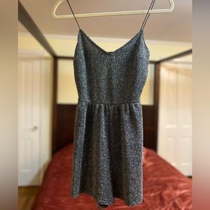 Divided by H&M Sexy, Strappy, Sparkly Metallic Romper